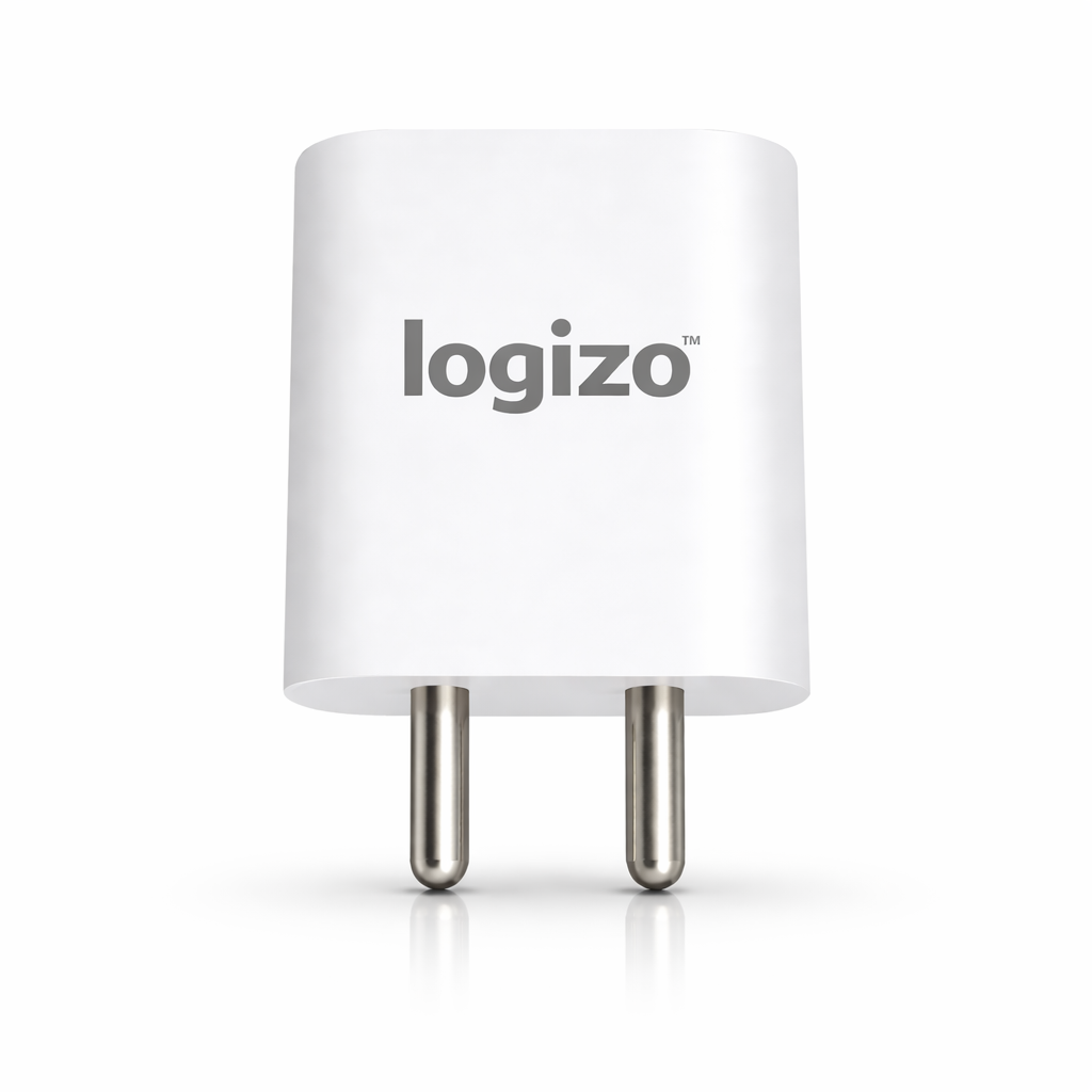 Logizo 120W VOOC Fast Charging Charger Adapter – High Speed Mobile Fast Charger